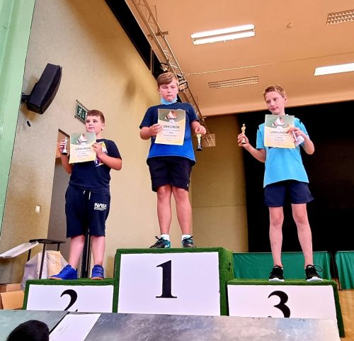 Fotos des Kindertrainings und die Gewinner am 20.08.2020